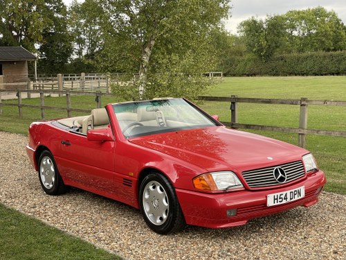 1991 Mercedes SL300 Auto with hardtop SOLD