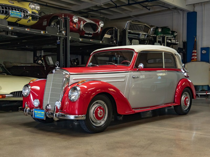 1952 Mercedes 220B Cabriolet Restored
