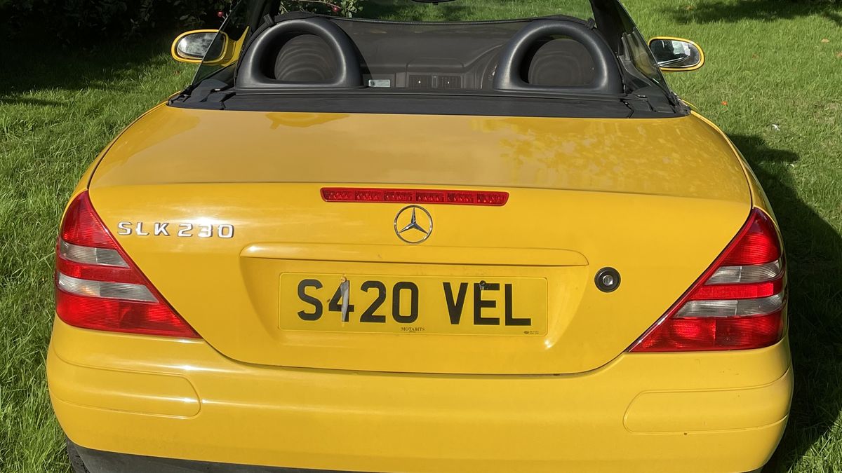 1999 Mercedes Slk Roadster Yellow Automatic, 5 speed Right Hand Drive ...