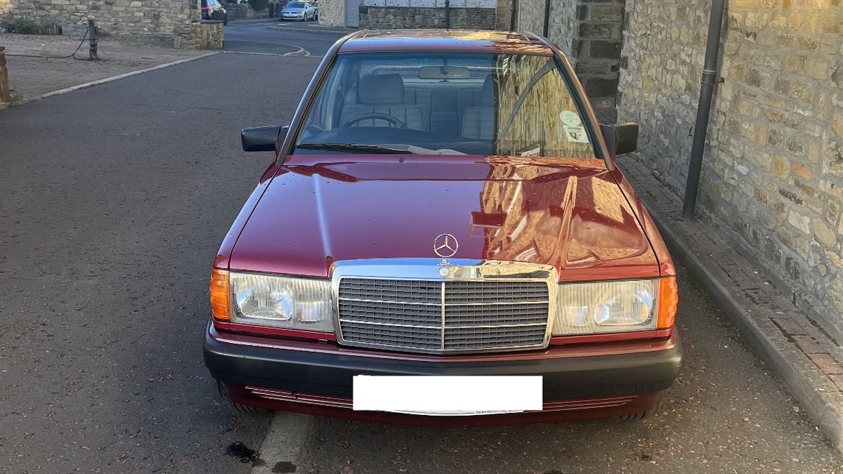1990 Mercedes 190E Almandine Red in Skipton, United Kingdom - For Sale ...