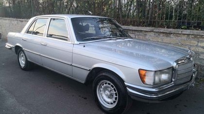 Mercedes 350 se w116, one owner service book