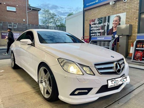 2009 Mercedes e500 5.5 v8 coupe sport 440bhp In vendita