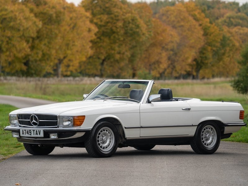 1984 Mercedes 500SL R107 - 26k miles, UK RHD