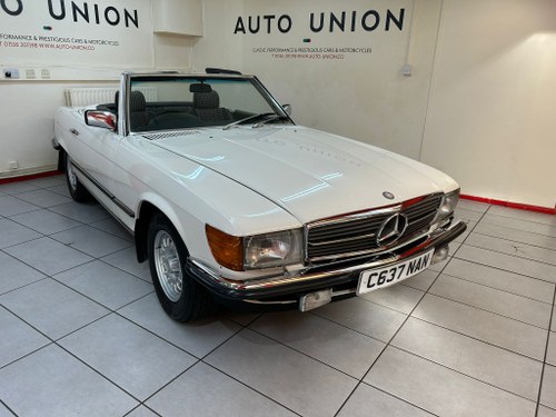 1986 MERCEDES SL380 CONVERTIBLE For Sale