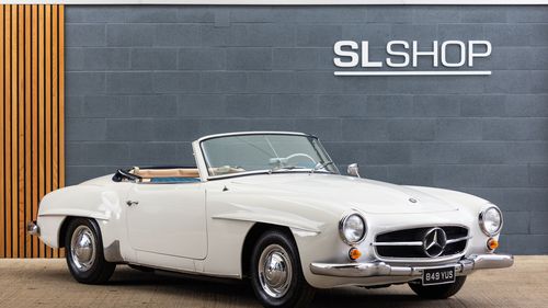 Picture of 1959 Mercedes 190SL (W121) in White with Blue Leather - For Sale