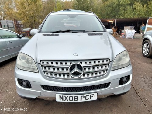2008 ML 4X4 320 CDI IN SLIVER PART EXCHANGE TO CLEAR DRIVES WELL For Sale