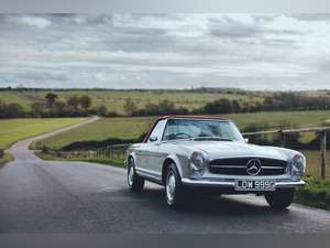1969 Mercedes 280SL Pagoda in Silver Grey (180) with Red Leather For Sale (picture 1 of 11)