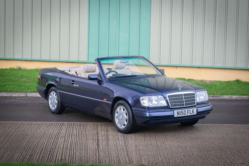 1995 Mercedes E220 Cabriolet - 52k Miles, Immaculate SOLD