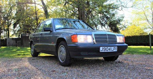 1992 MERCEDES-BENZ 190E W201, 5-SPEED MANUAL, ONLY 74K MILES For Sale