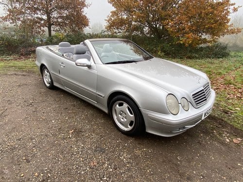 2000 Mercedes CLK 230 Elegance convertible. For Sale