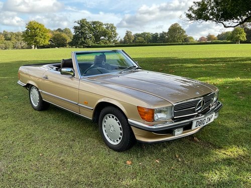 Mercedes 500SL 1987 Only 28,0000 Miles From New VERKAUFT