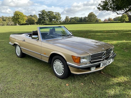 Mercedes 500SL 1987 Only 28,0000 Miles From New SOLD