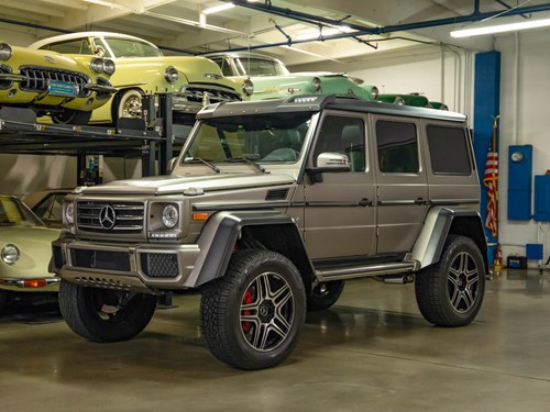 2017 Mercedes G550 4x4 Squared with 11K orig miles VENDUTO
