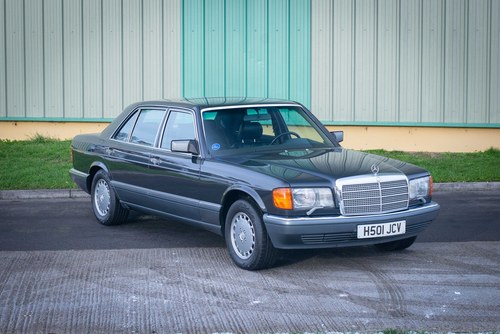 1990 Mercedes W126 560SEL - Black/Black, LHD, 69t KM À venda