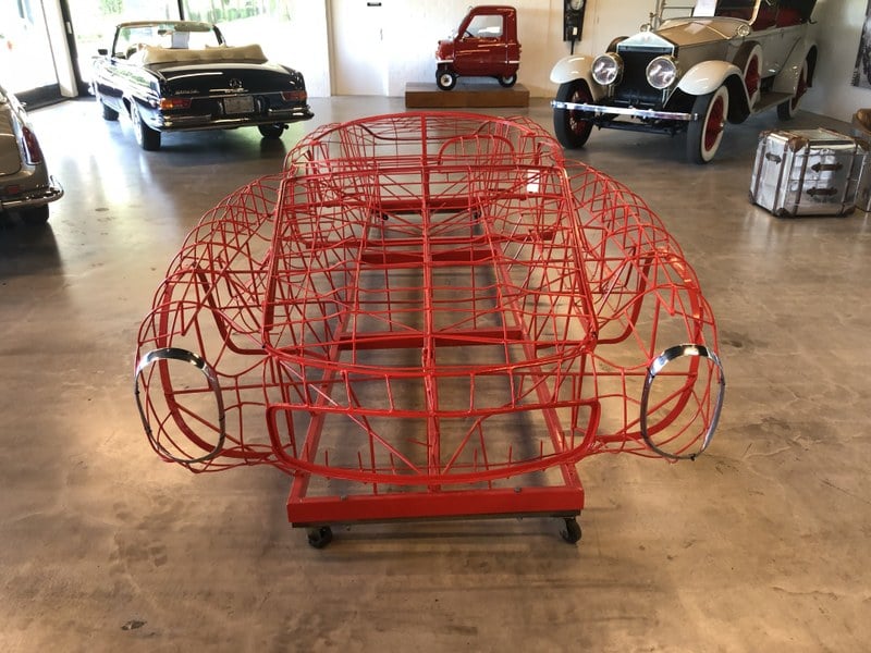 A Mercedes 300 SL Space Frame
