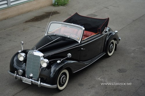 1951 Mercedes 170S Cabriolet A very original car SOLD