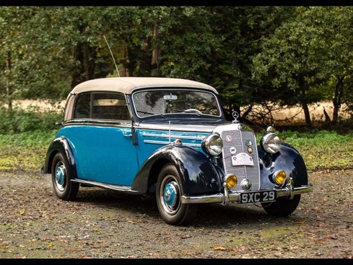1951 MERCEDES 170S B CABRIOLET - CONCOURS CONDITION For Sale