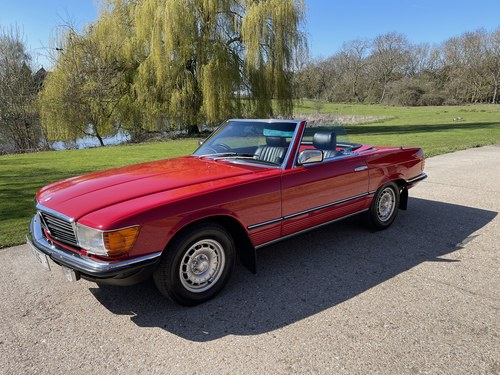 1984 Mercedes SL280 Auto VERKOCHT