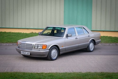 1990 Mercedes W126 500SEL - 3 Owners, FSH, Brown Leather SOLD