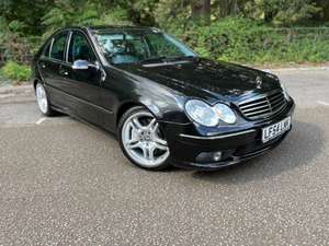 2004 Mercedes C55 AMG 27k miles FSH near unmarked Outstanding For Sale (picture 1 of 12)