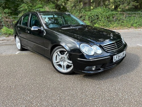 2004 Mercedes C55 AMG 27k miles FSH near unmarked Outstanding For Sale