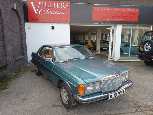 1980 Mercedes-Benz 280CE coupe (W123) SOLD