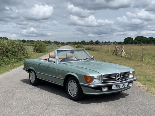 Mercedes 300SL 1987 Stunning Colour And Condition SOLD