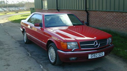 Picture of 1989 MERCEDES BENZ W126 420 SEC COUPE - UK RHD - For Sale