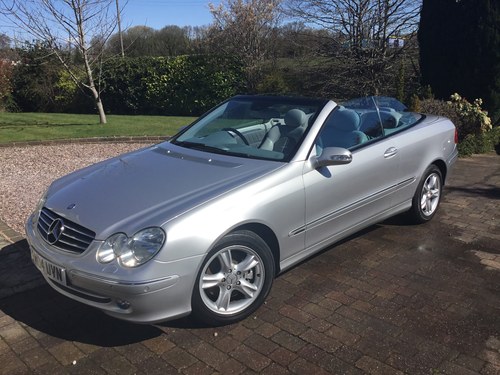 2004 Mercedes CLK 200K Avantgarde Auto Cabriolet In vendita