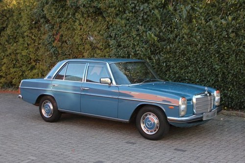 1975 Mercedes-Benz 230/6 Limousine W114, Strich Acht SOLD
