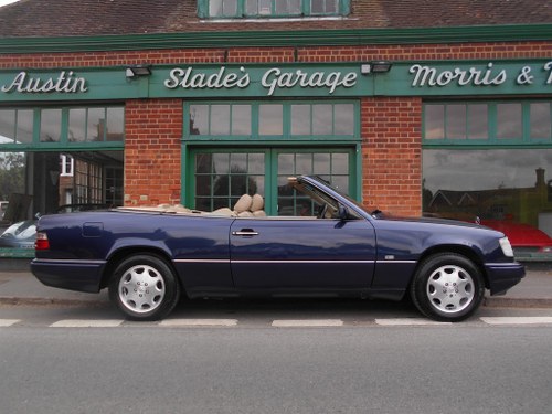 Mercedes E220 2.2L CONVERTIBLE W124 1 OWNER SINCE 1997 For Sale