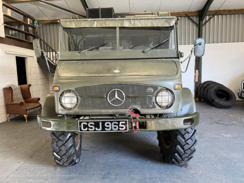 1961 Mercedes Unimog 404 Radio truck VENDUTO