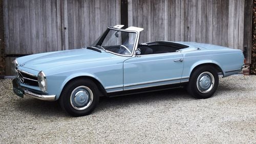 Picture of 1966 Mercedes 230 SL Automatic (LHD). Horizon Blue - For Sale