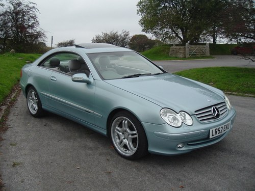 2002 02/52 Mercedes CLK 500 Coupe. DEPOSIT TAKEN / SOLD SOLD
