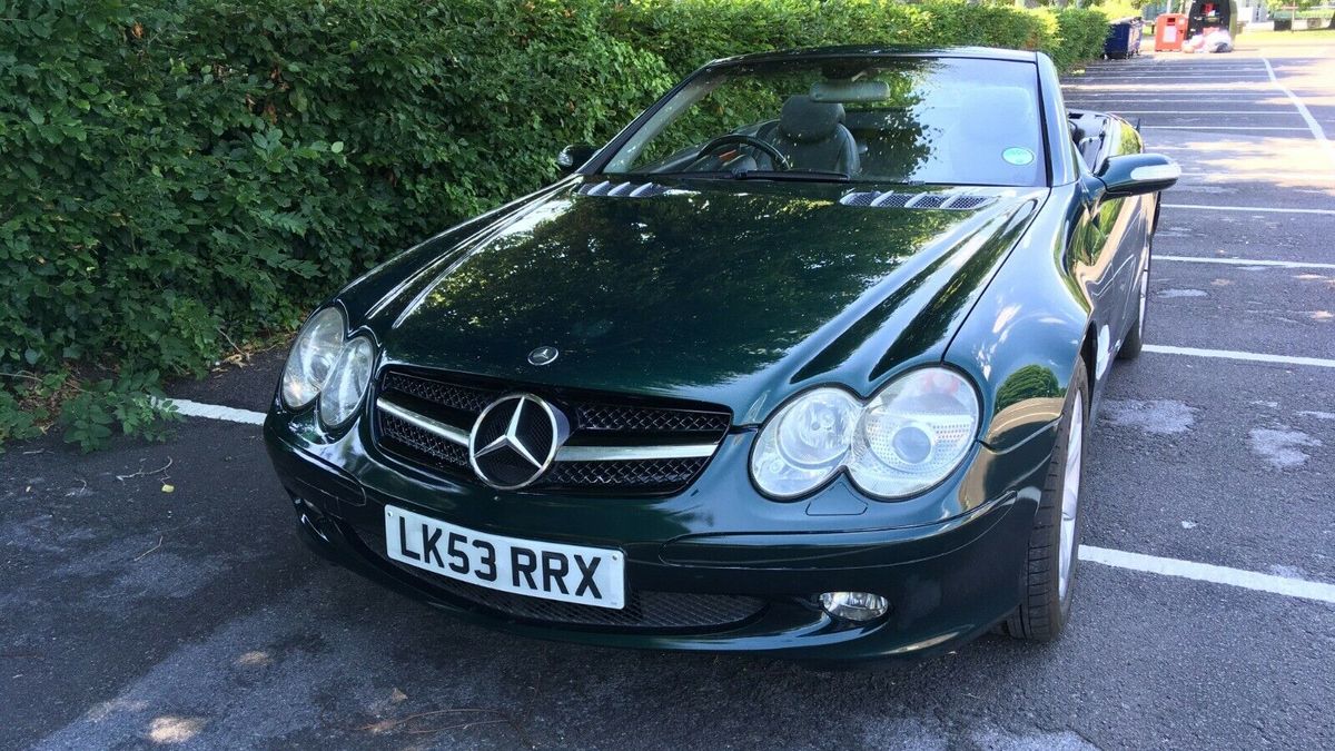 2004 Mercedes R230 SL350 Green n/a in Market Drayton, United Kingdom ...