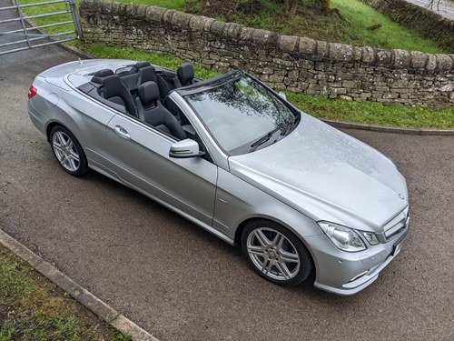 2011 Mercedes E350 CDI Sport Cabriolet ONLY 9000 miles! SOLD