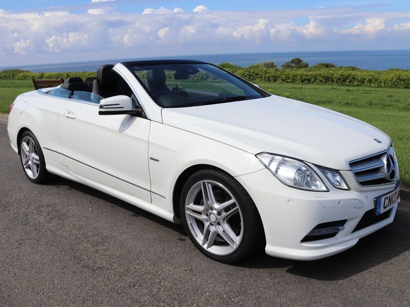 2012 MERCEDES E350 CONVERTIBLE