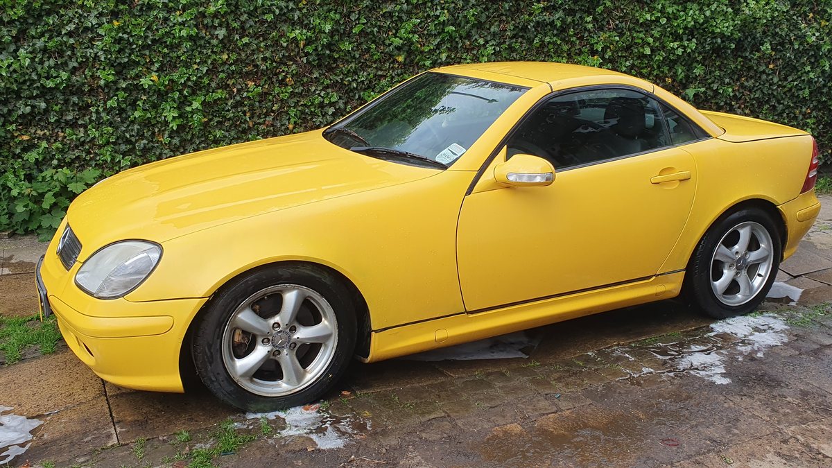 2000 Mercedes SLK Class Yellow Automatic, 5 speed Right Hand Drive in ...