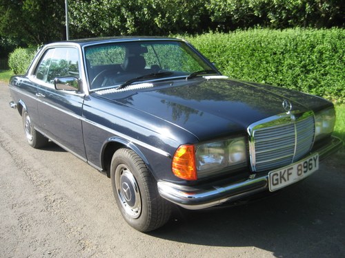 1983 Mercedes Benz 230 CE W123 SOLD