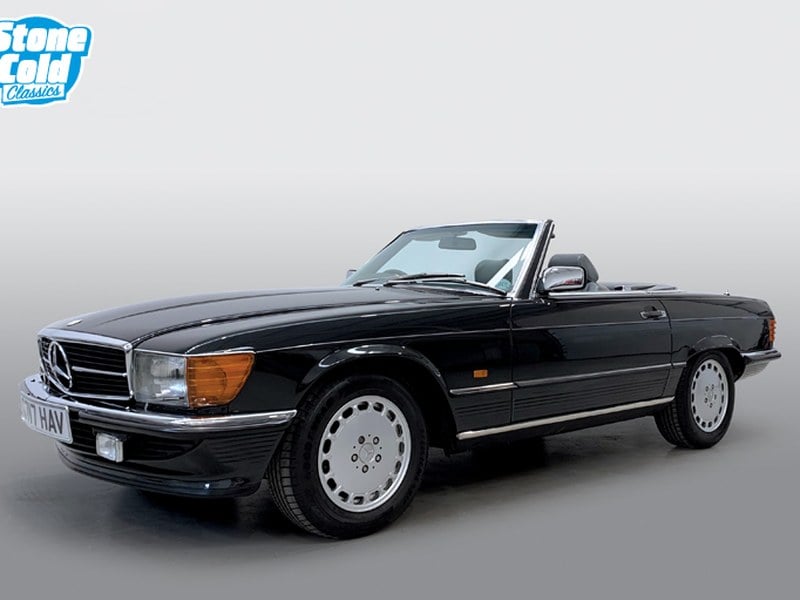 1989 Mercedes 300SL auto with big history