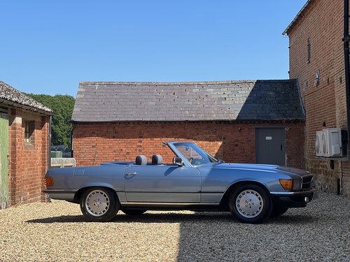 1985 Mercedes 500 SL. Last Owner 8 Years. Just 68,000 Miles. SOLD