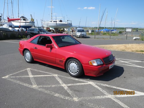 1991 Mercedes SL500 (129)