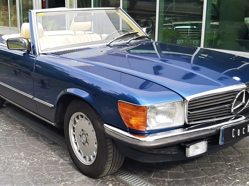 Mercedes-Benz 500SL R107 1983 Original Spanish Car