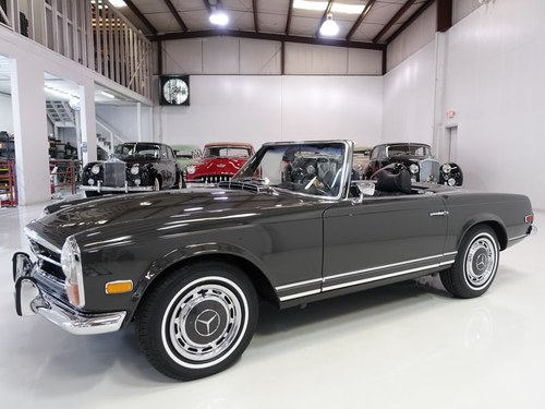 1970 MERCEDES-BENZ 280SL ROADSTER SOLD