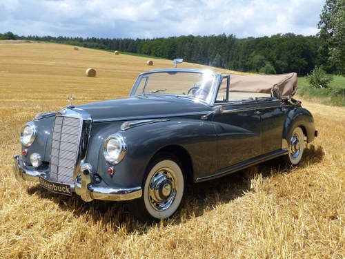 1956 Mercedes-Benz 300 c - a very rare four-door convertible For Sale