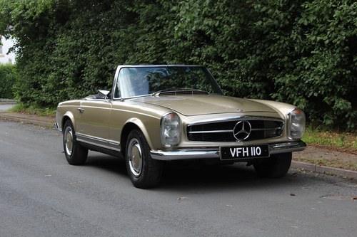 1968 Mercedes-Benz 280SL Automatic Pagoda VERKAUFT