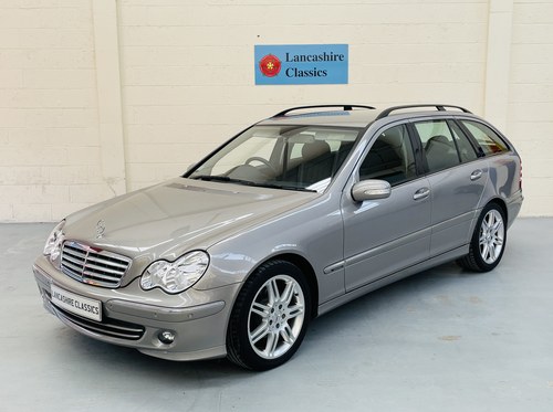 2007 Mercedes C200k Elegance SE Estate - Only 9800 miles For Sale