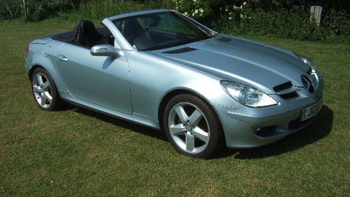 Picture of 2008 Mercedes SLK280 3.0 Tellurium Silver only 27400 miles - For Sale