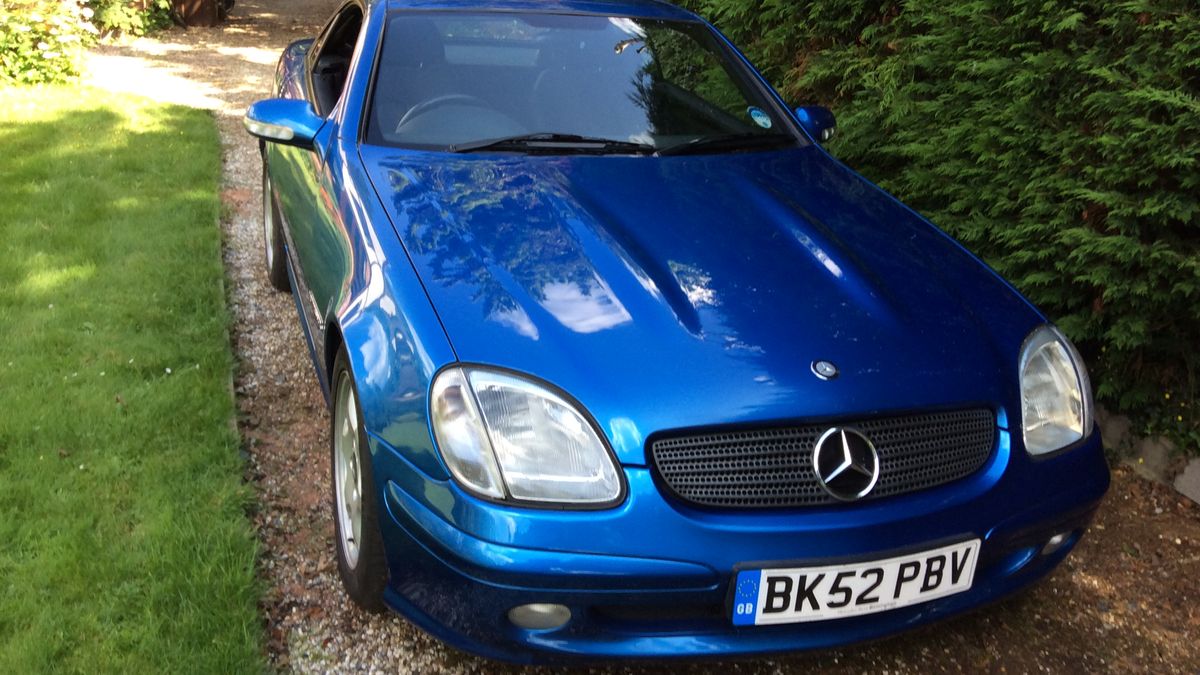 Slk 2 2002 Mercedes SLK Class Blue Manual, 6 speed Right Hand Drive in ...