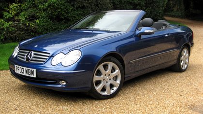Mercedes Benz CLK500 With Just 19,000 Miles From New